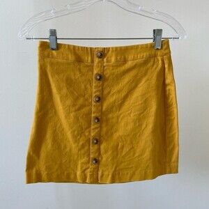 Forever 21 gold yellow skirt